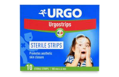 URGO Urgostrips 100 x 6 mm fixační náplasťové stehy 10 ks